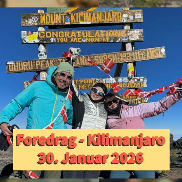 Foredrag om Kilimanjaro fredag 30. Januar kl. 18:30
